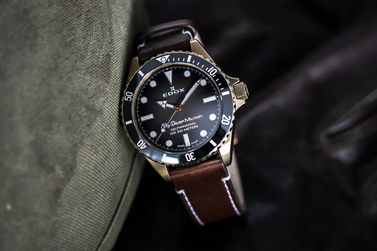Edox Watch Skydiver Military Limited Edition - Image 9