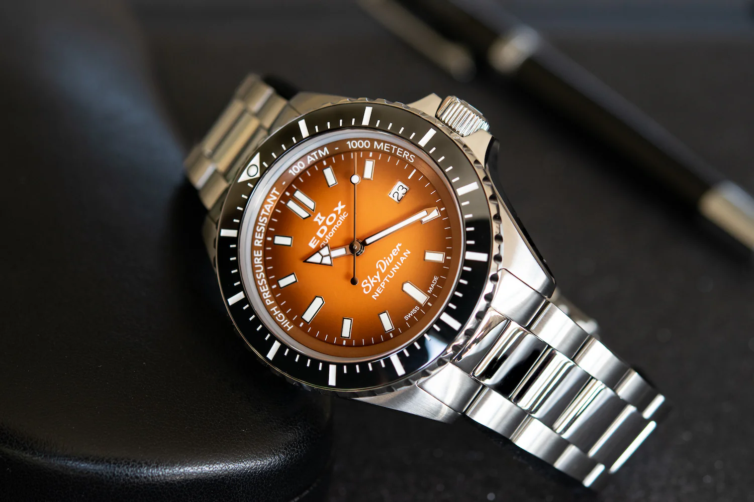 Edox Watch Skydiver Neptunian Automatic D - Image 3