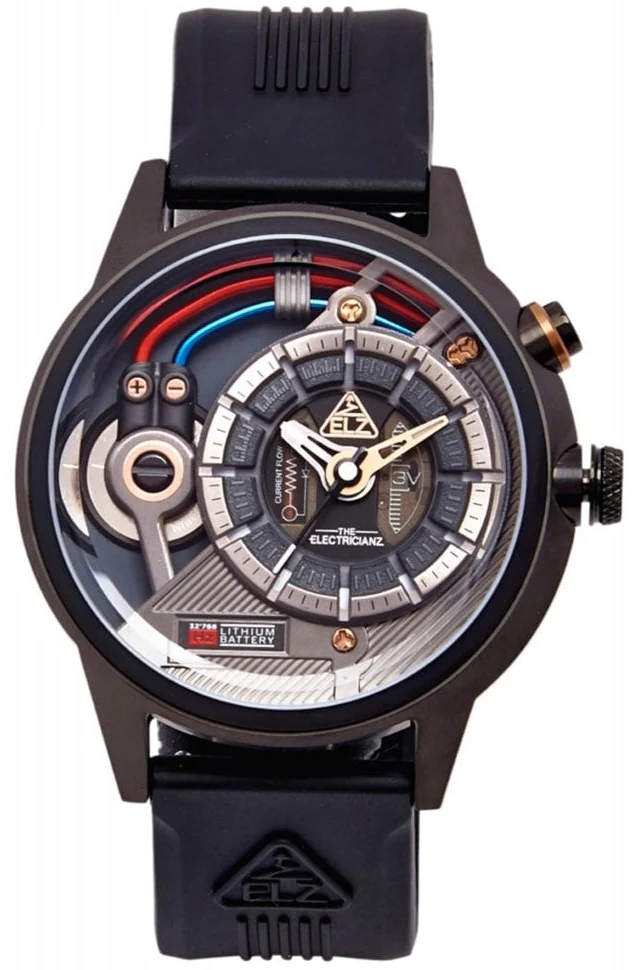 Electricianz SteelZ DarkZ Black Rubber