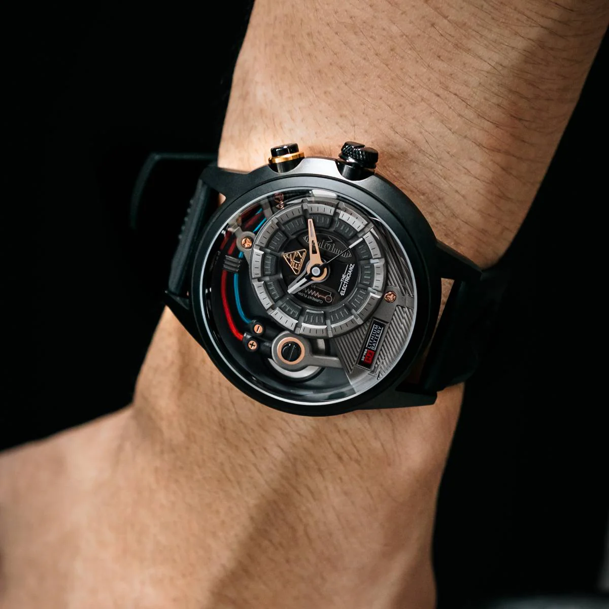 Electricianz SteelZ DarkZ Black Rubber - Image 4