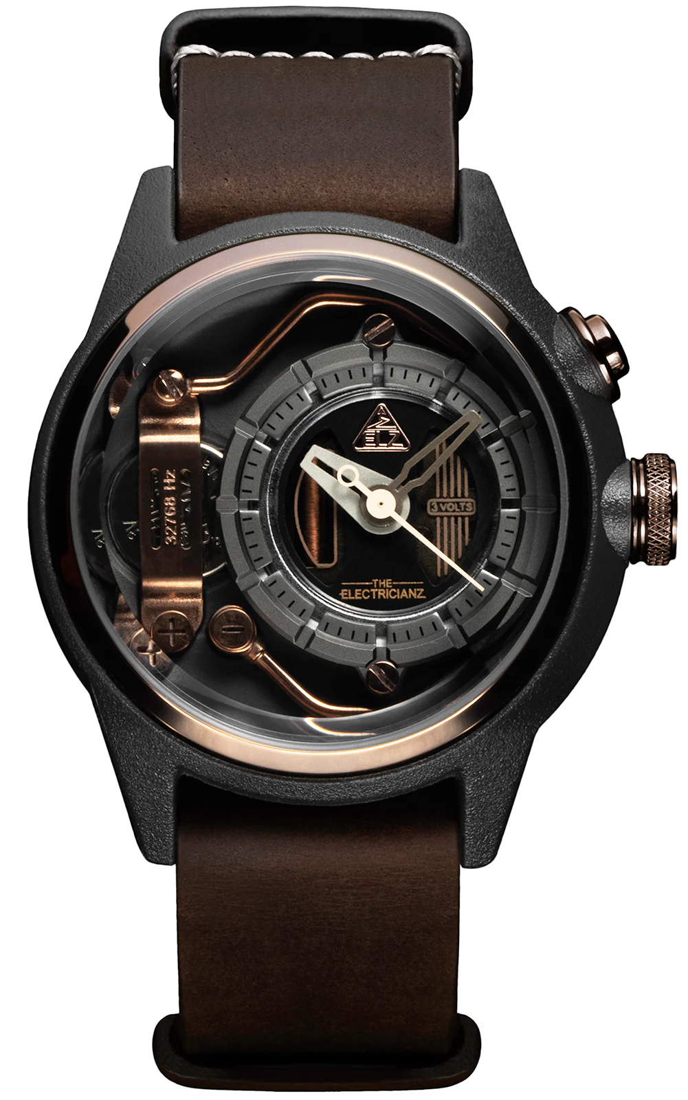Electricianz Nylon Mokaz 42mm Leather