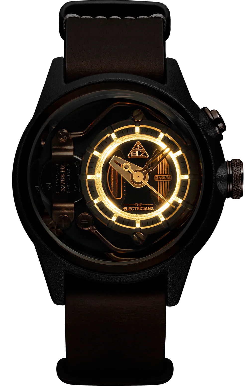 Electricianz Nylon Mokaz 42mm Leather - Image 3