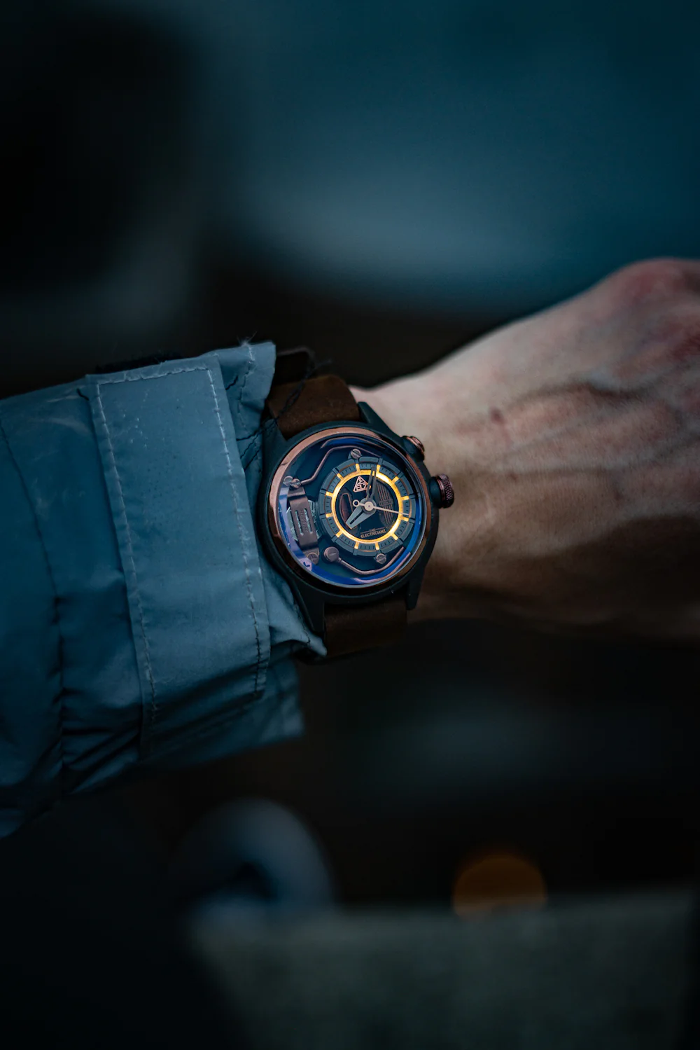 Electricianz Nylon Mokaz 42mm Leather - Image 6