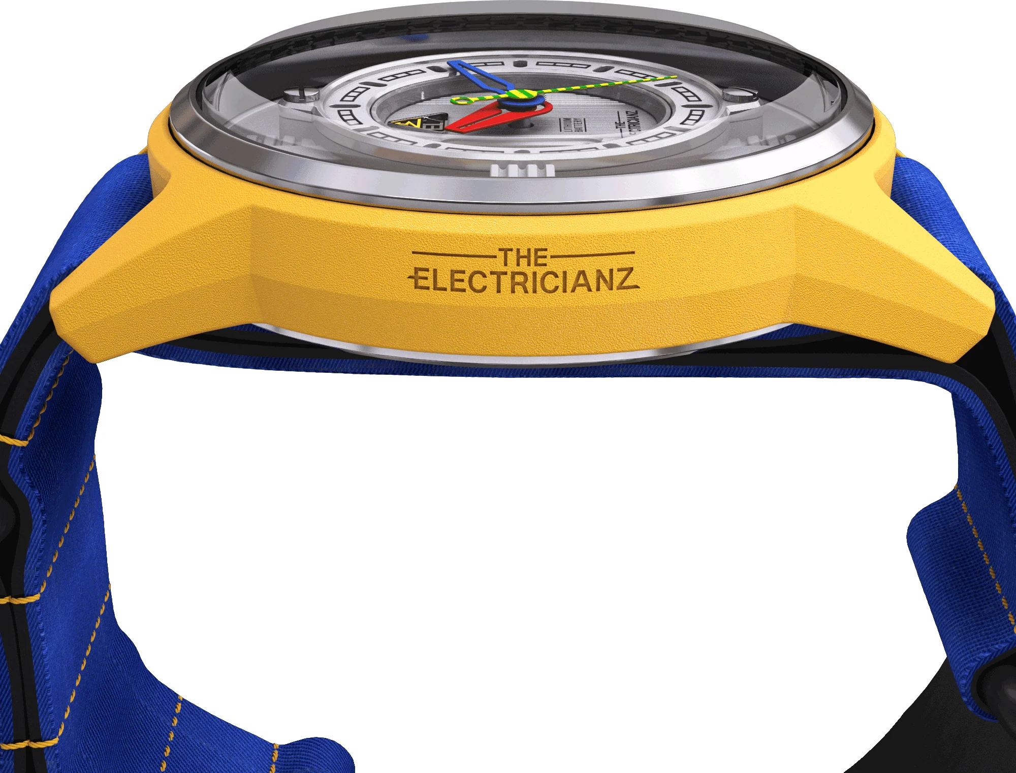 Electricianz Nylon Cable Z 45mm Blue Fabric - Image 4