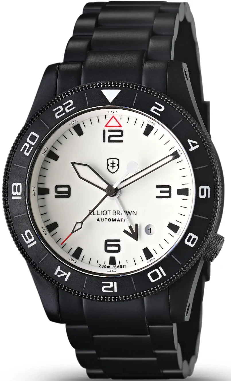Elliot Brown Holton Auto GMT Black Whiteout D