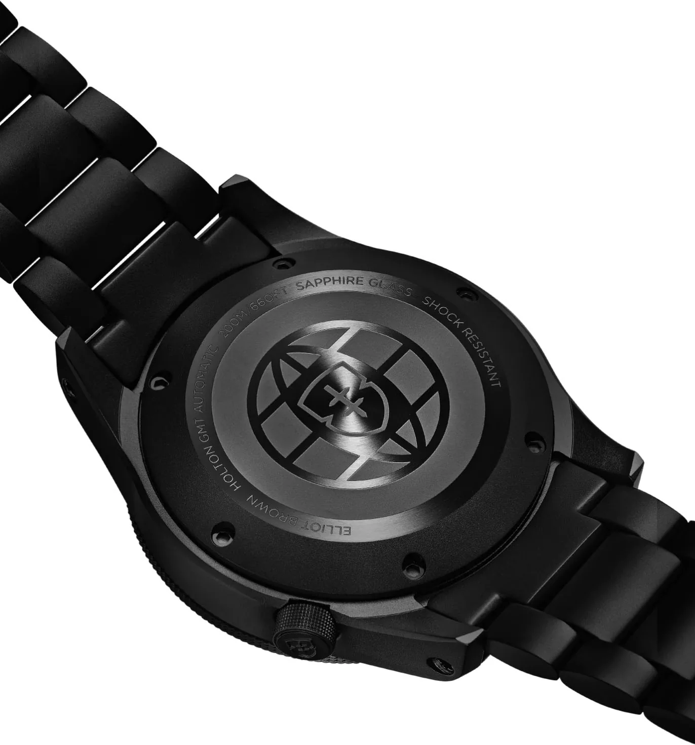 Elliot Brown Holton Auto GMT Black Whiteout D - Image 2