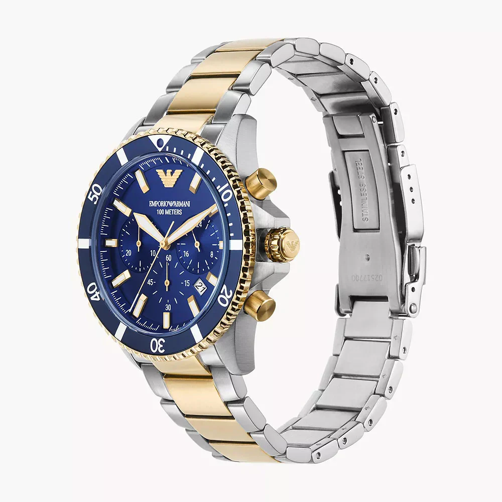 Emporio Armani Chronograph Mens Watch - Image 3