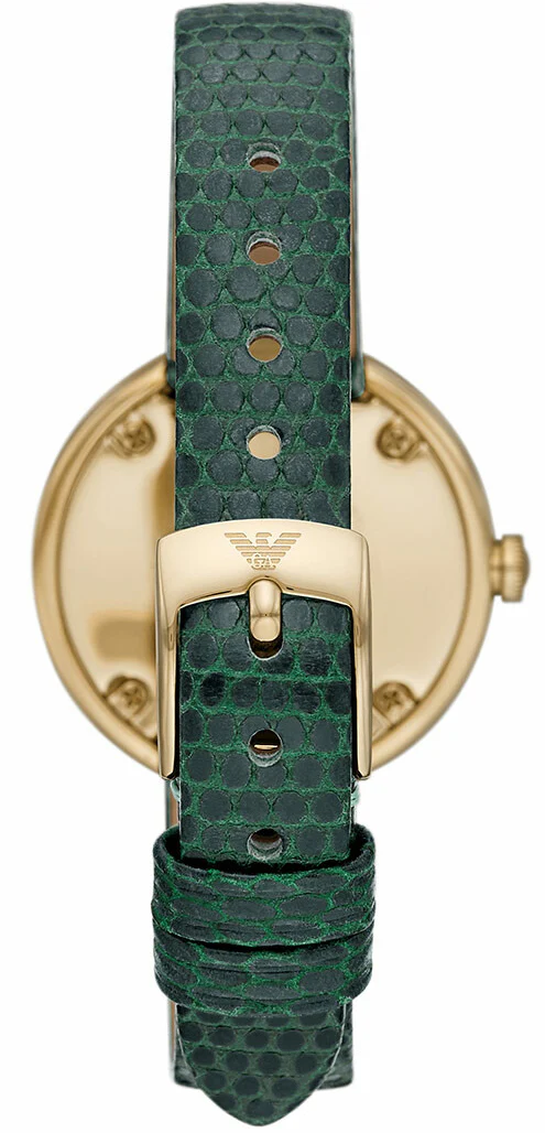 Emporio Armani Watch Two Hand Green Ladies - Image 2
