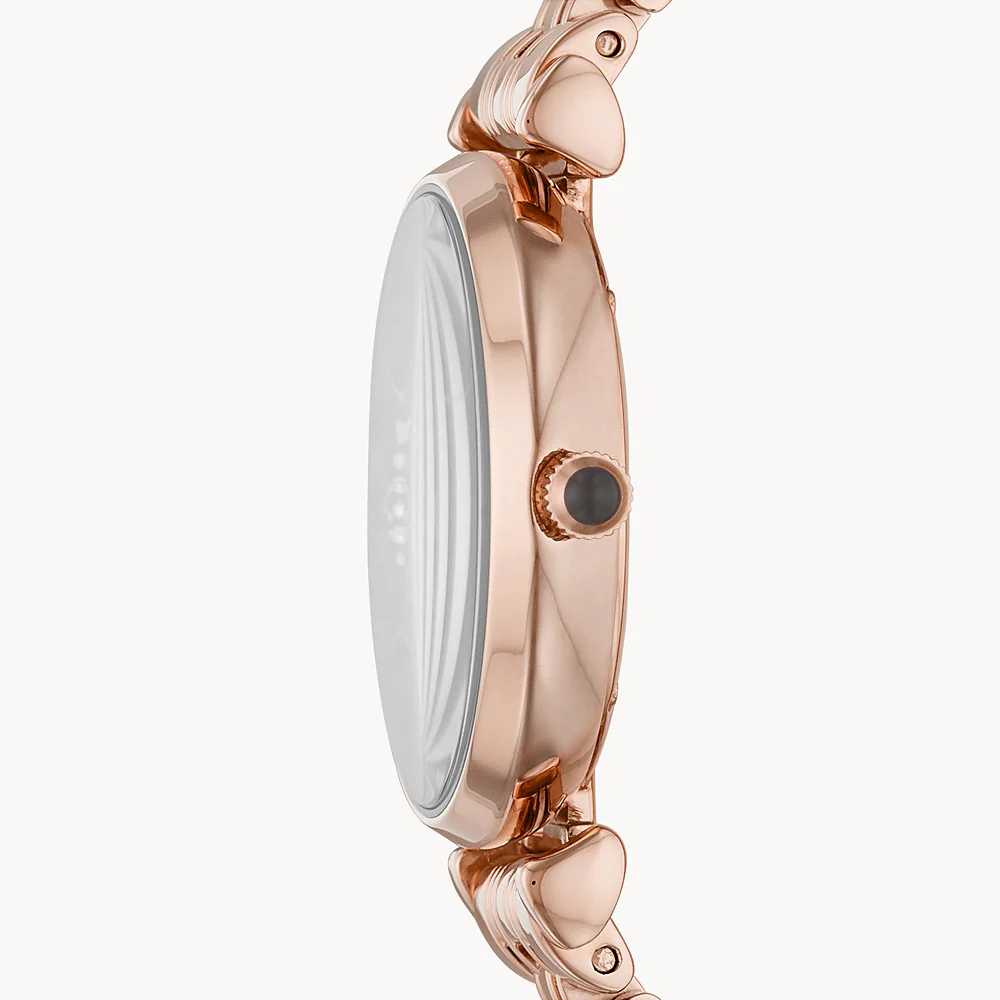 Emporio Armani Watch Two-Hand Rose Gold Ladies - Image 2
