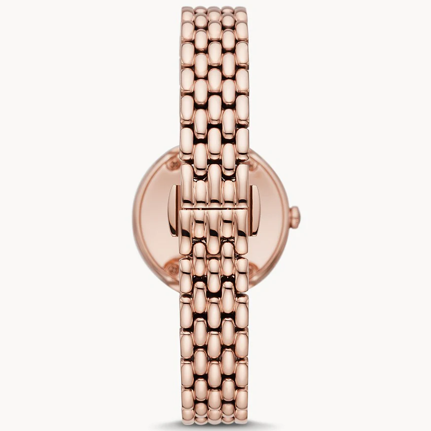 Emporio Armani Watch Two Hand Rose Gold Ladies D - Image 2
