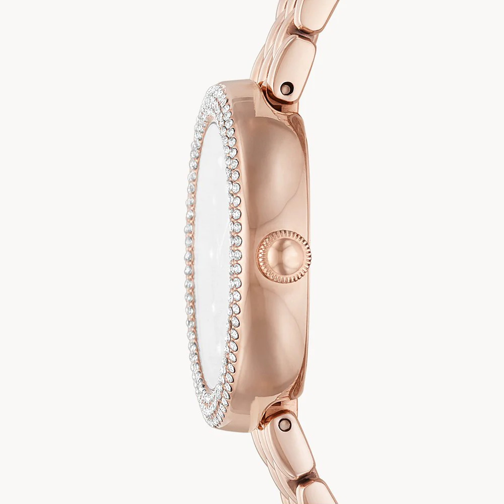 Emporio Armani Watch Two Hand Rose Gold Ladies D - Image 3