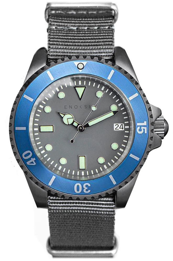 Enoksen Watch Dive Tennis Mikael Pernfors x Enoksen Watch Dive E02/C Special Edition