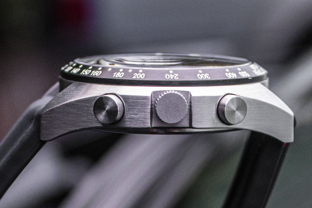 Enoksen Watch Drive E04/B Drivers Chronograph White - Image 3