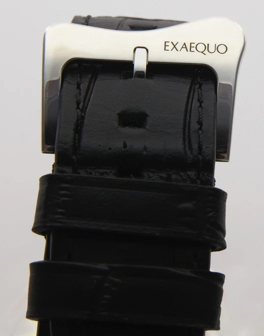 Exaequo Polyhedron 925 Silver Melting White Dial Watch - Image 4