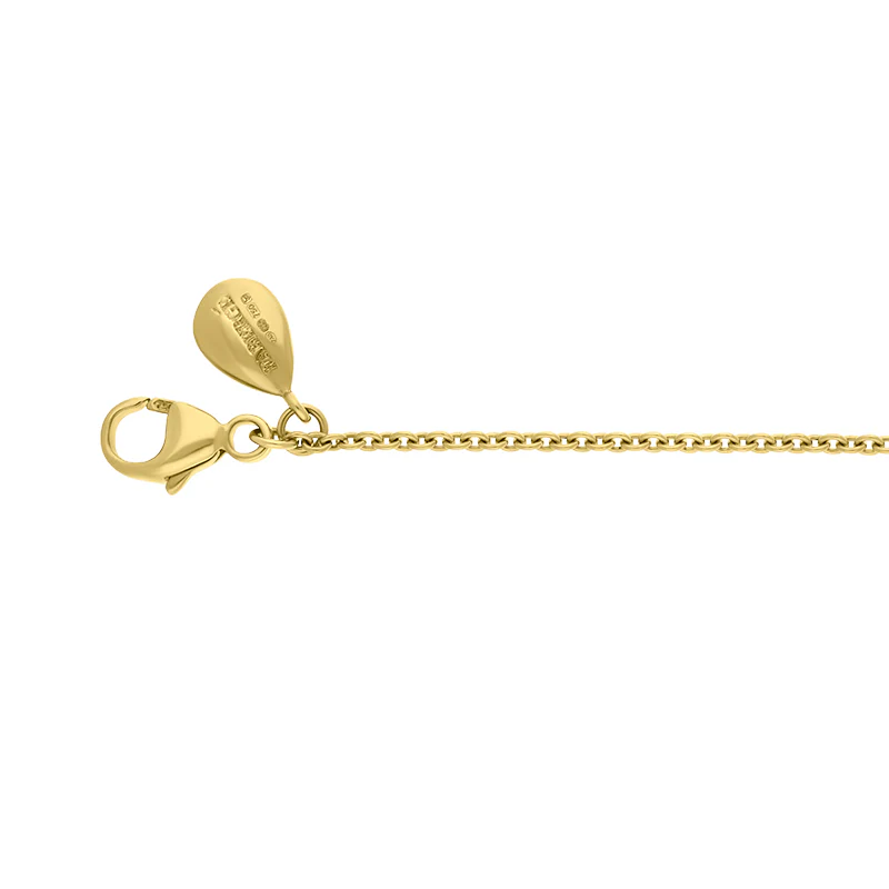 Faberge 18ct Yellow Gold 1.3mm 50cm Trace Chain - Image 2