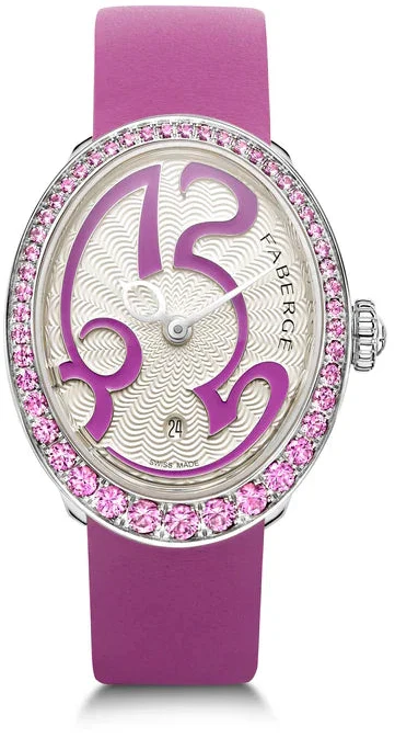 Faberge Colours of Love Eggsistence Purple Sapphire Watch