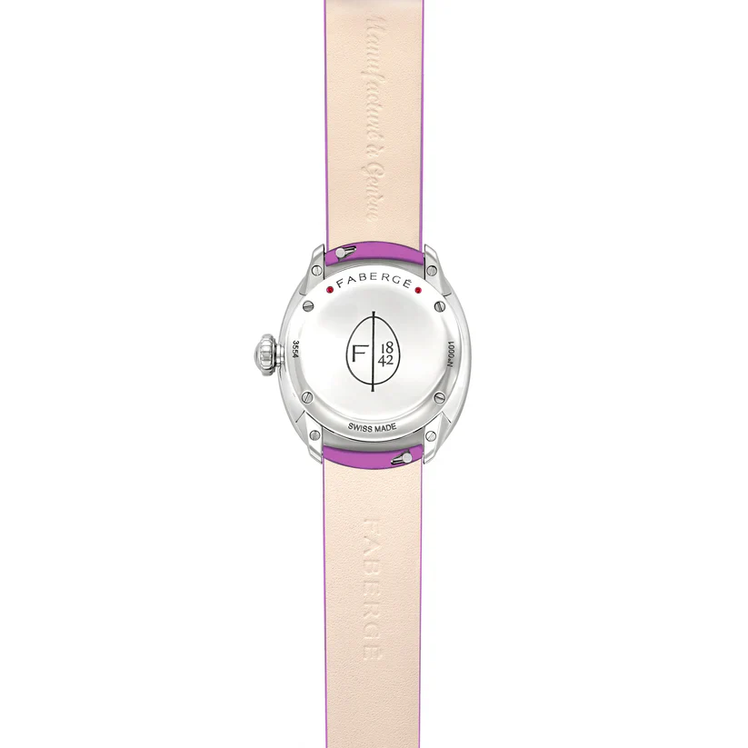 Faberge Colours of Love Eggsistence Purple Sapphire Watch - Image 3