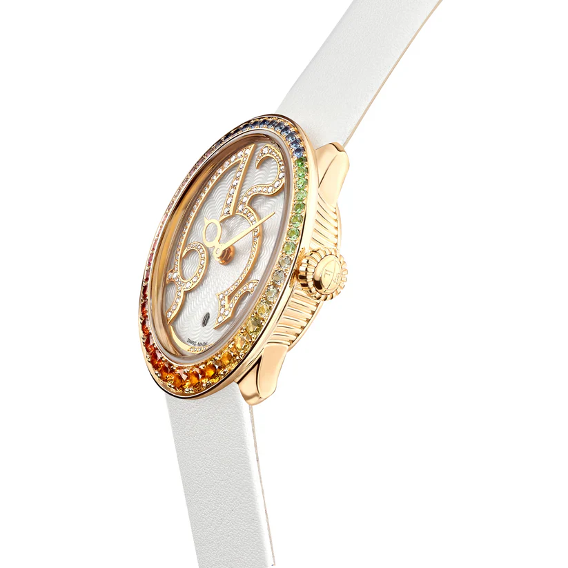 Faberge Colours of Love Eggsistence Rainbow Gemstone Watch - Image 3