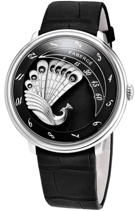 Faberge Lady Compliquee Peacock Black Watch