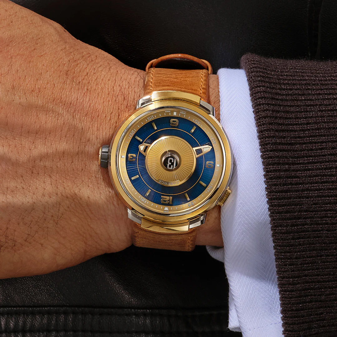 Faberge Visionnaire DTZ 18ct Yellow Gold Watch - Image 3