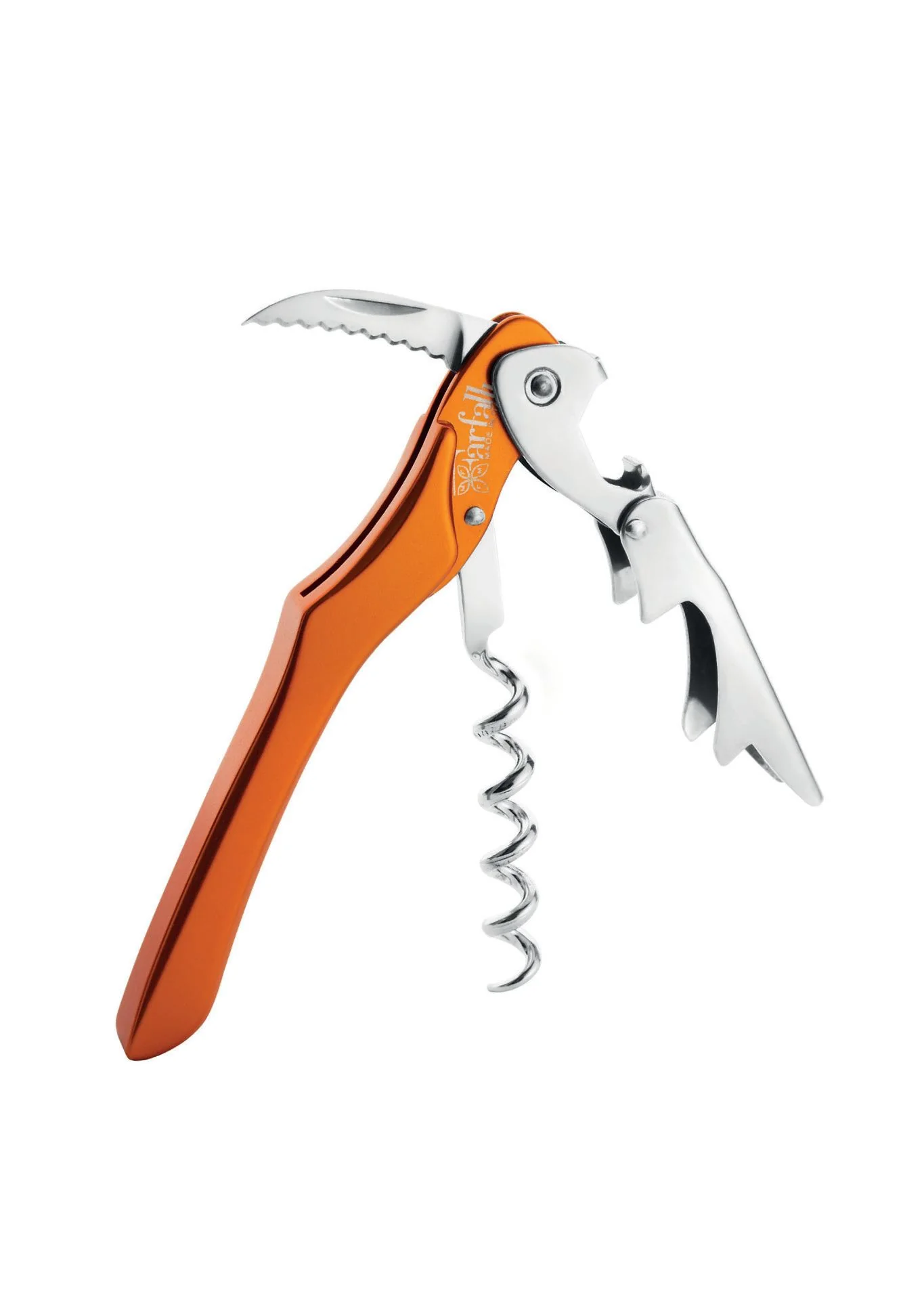 Farfalli XL Aluminium Corkscrew - Orange