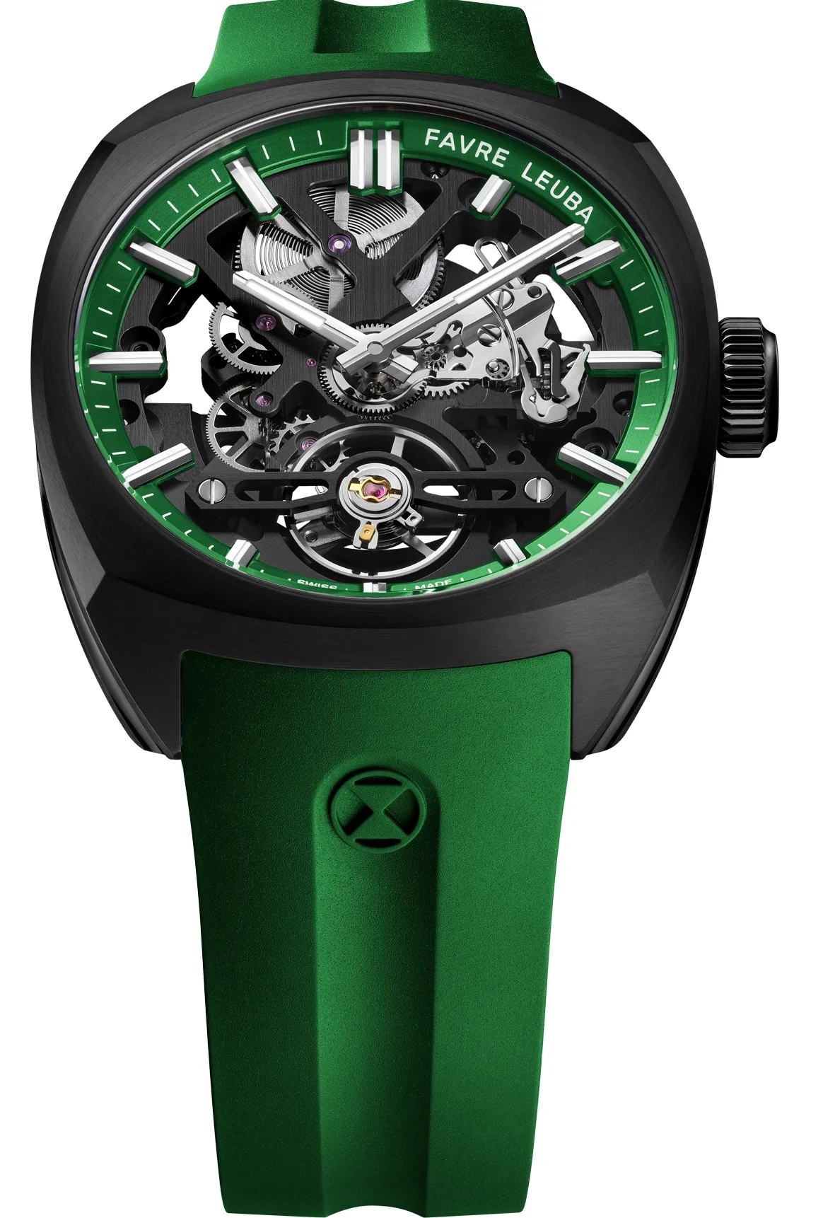 Favre Leuba Chief Skeleton Black DLC Watch - Image 3