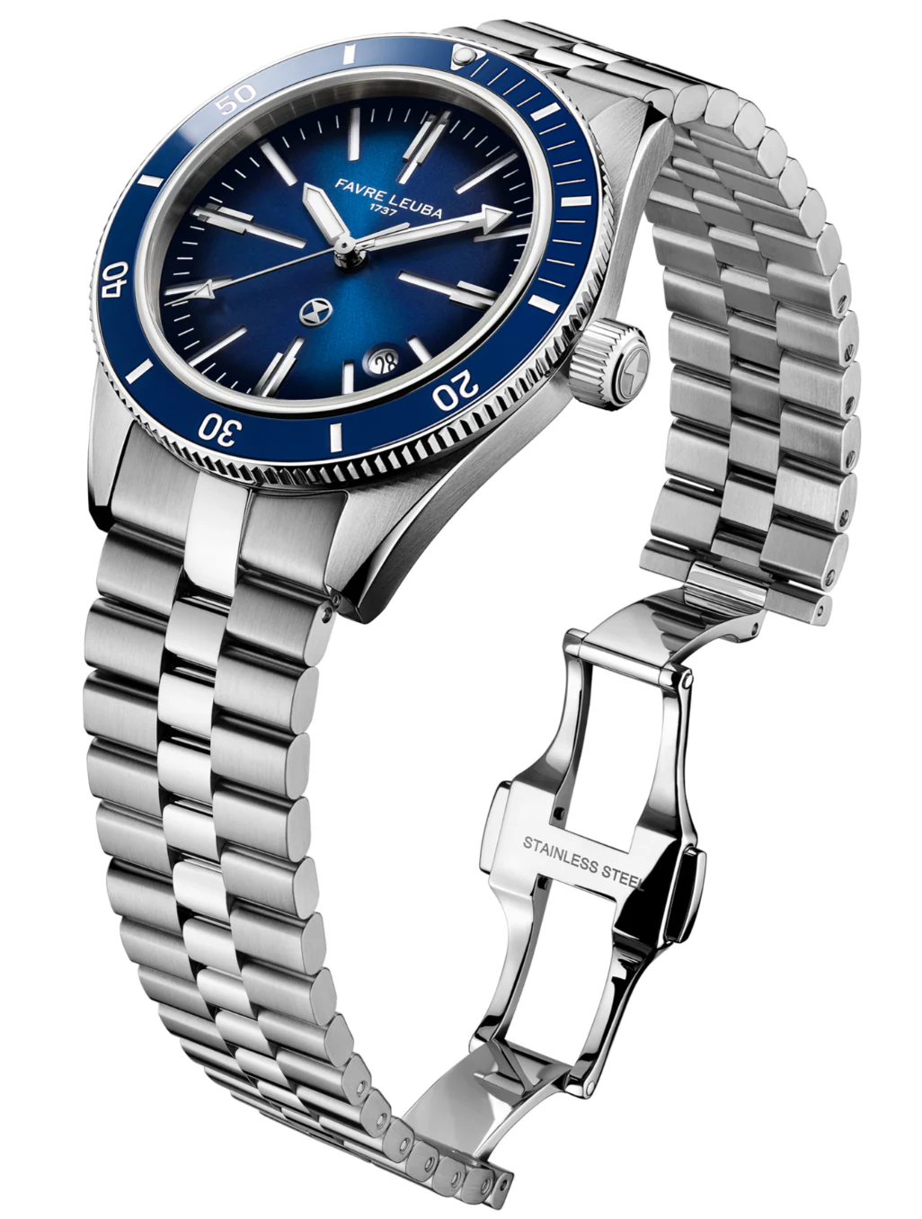 Favre Leuba Deep Blue Renaissance Watch - Image 3