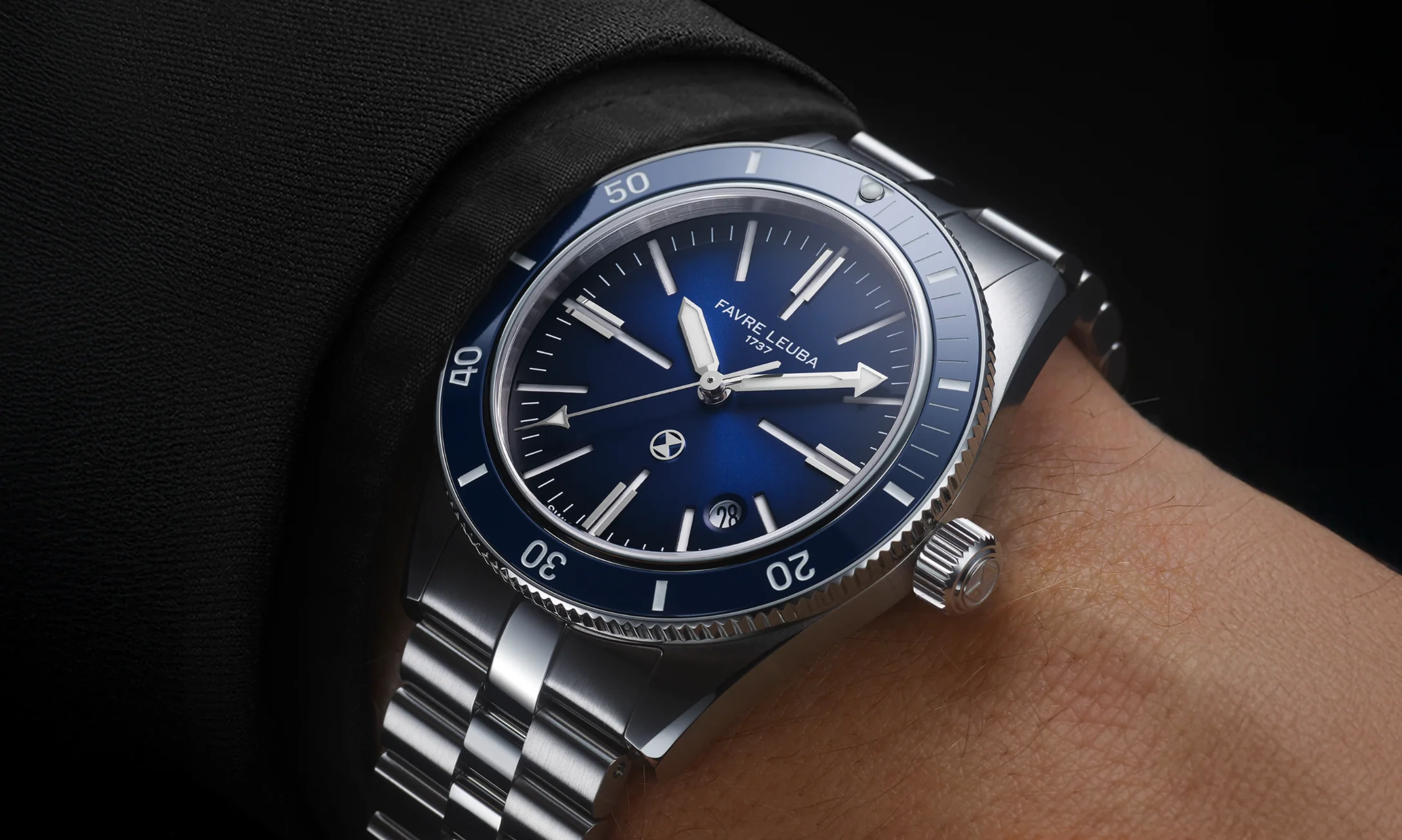 Favre Leuba Deep Blue Renaissance Watch - Image 7
