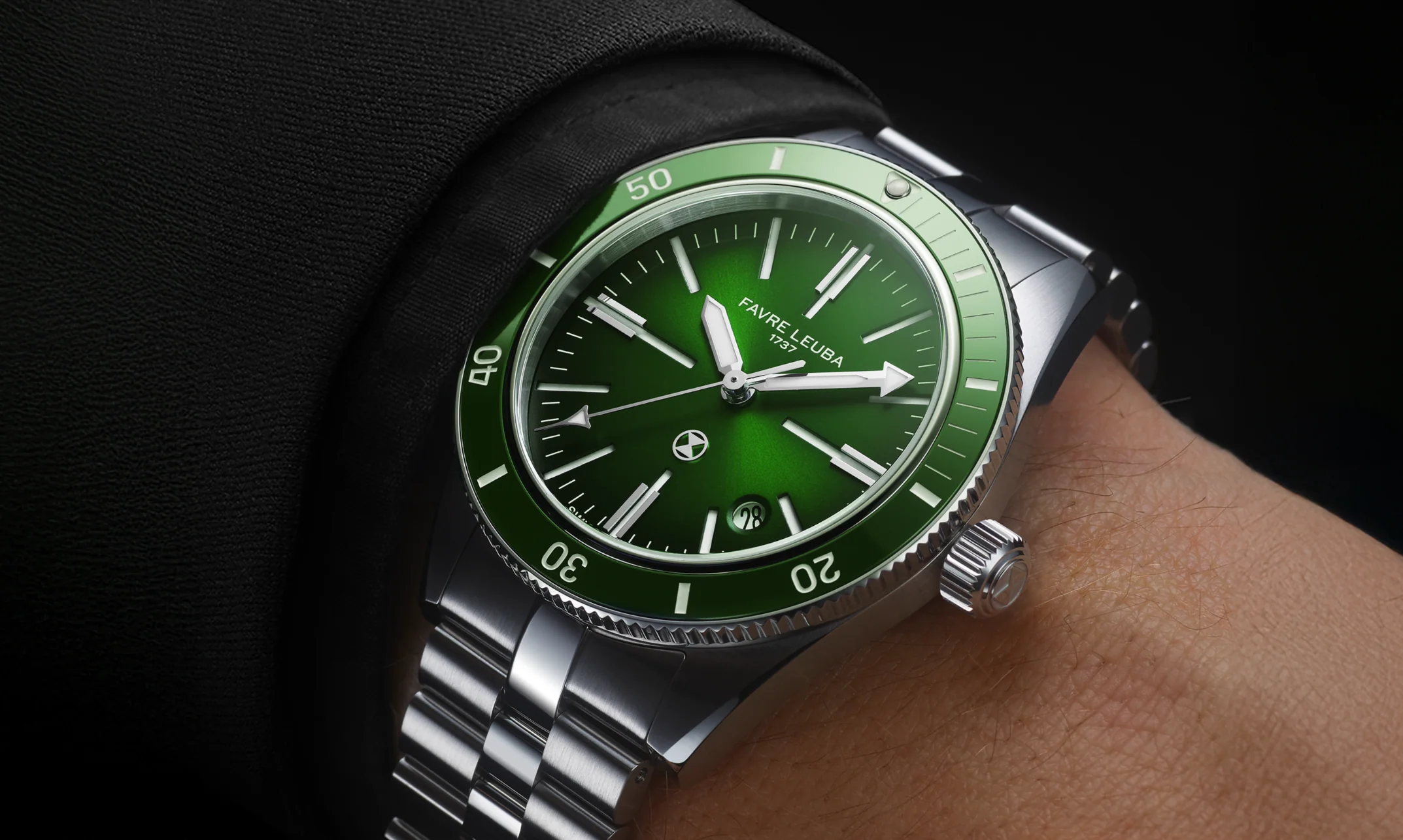 Favre Leuba Deep Blue Renaissance Watch - Image 6