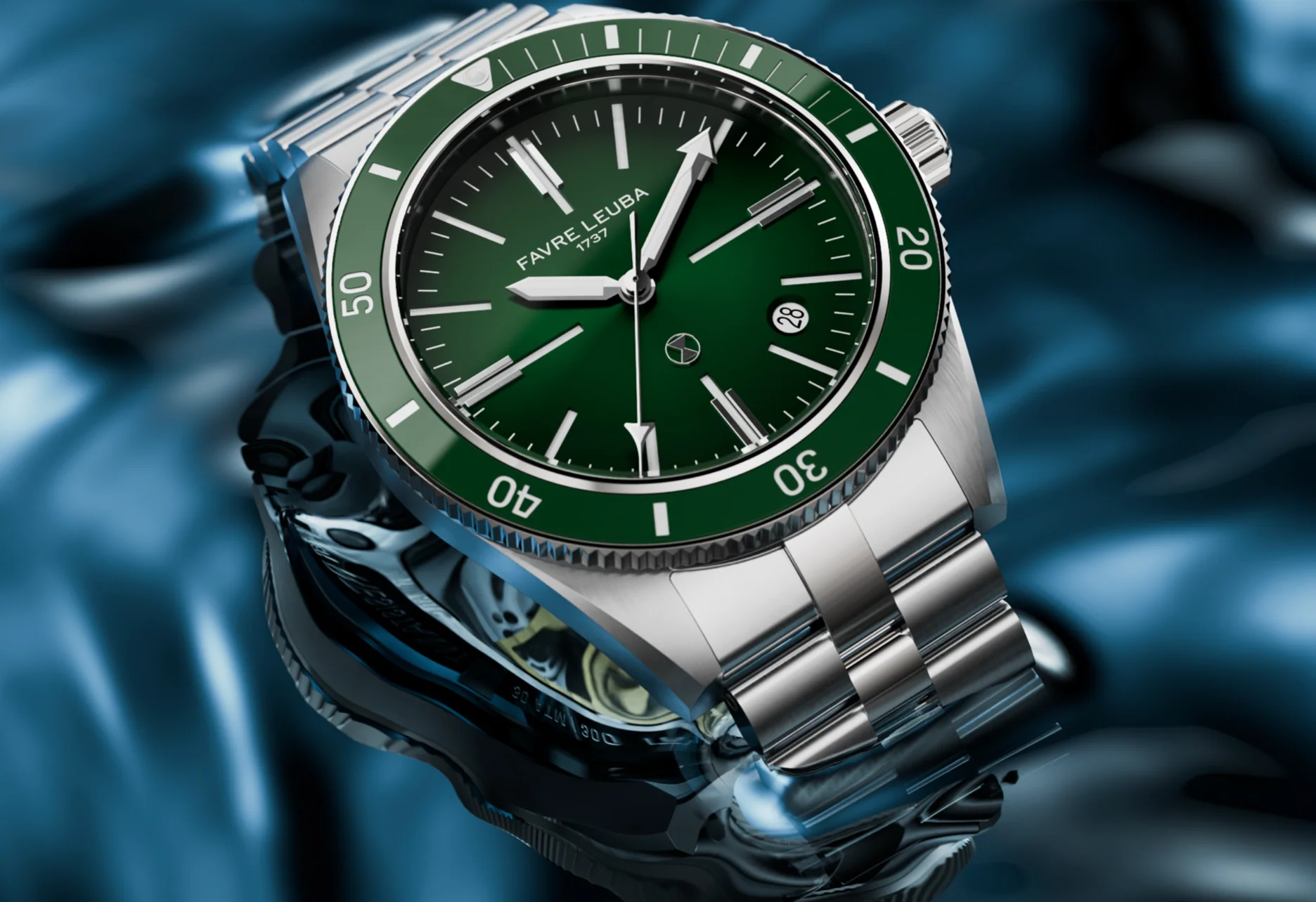 Favre Leuba Deep Blue Renaissance Watch - Image 7