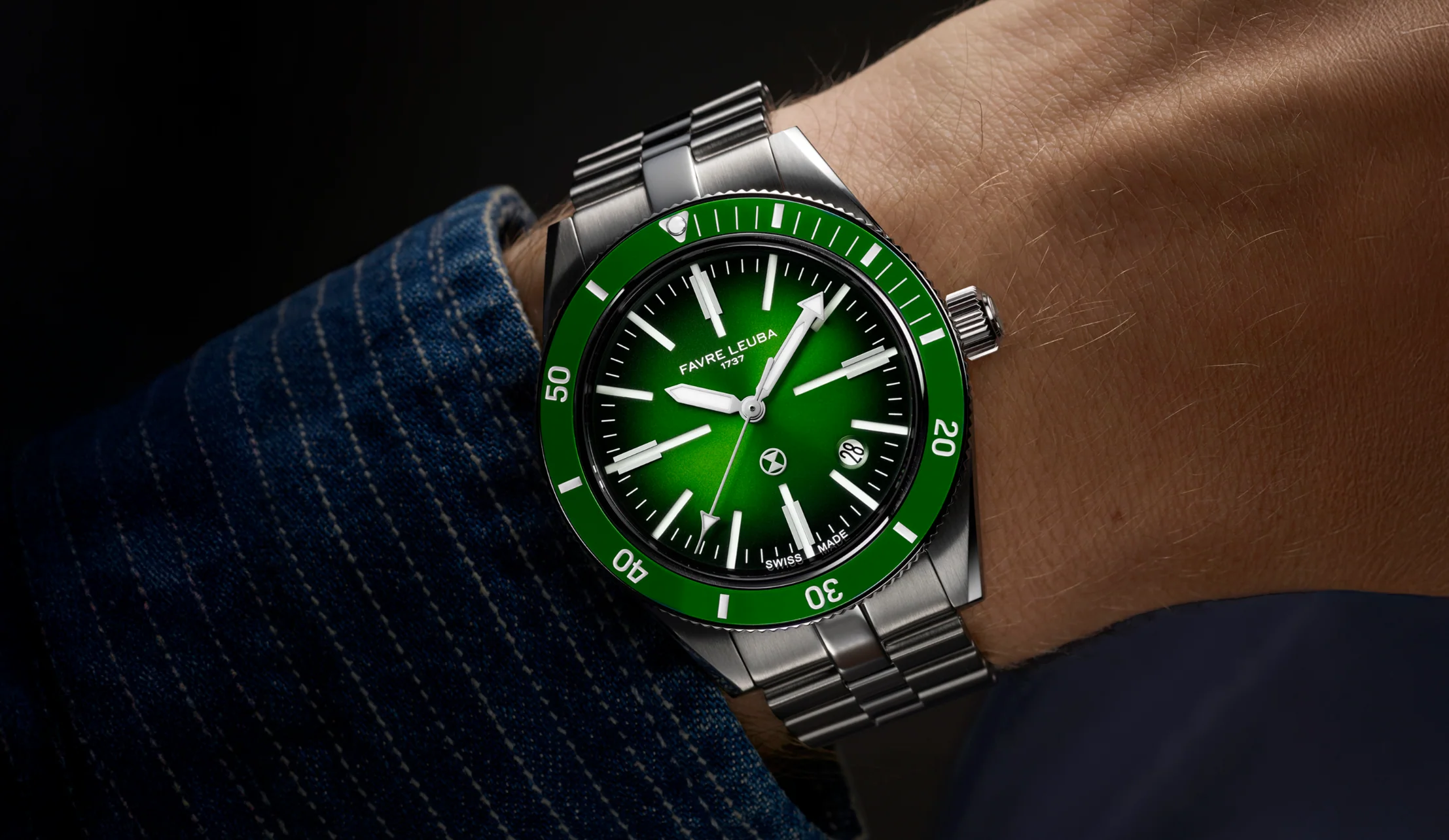 Favre Leuba Deep Blue Renaissance Watch - Image 8