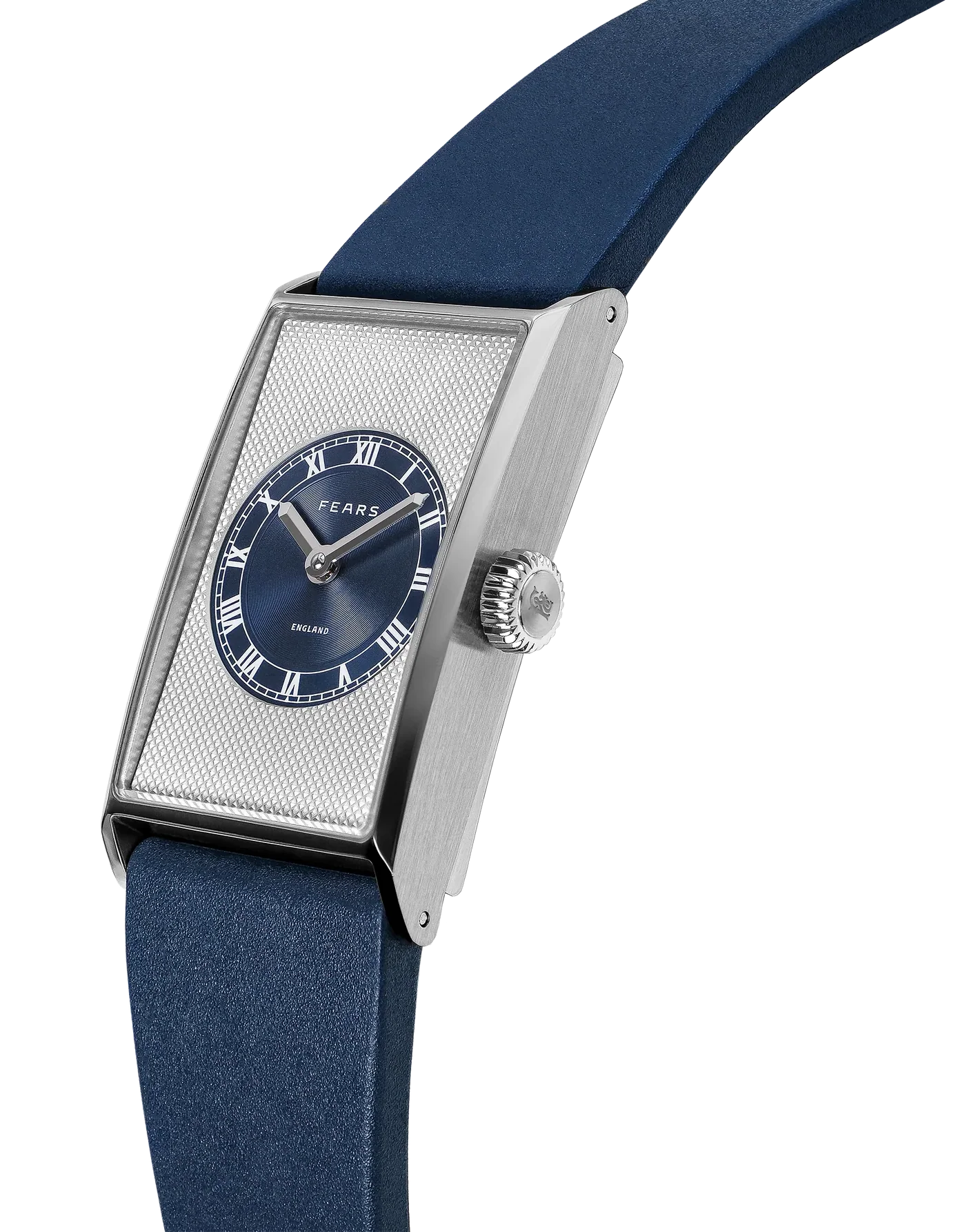 Fears Arnos Pewter Blue Watch - Image 3