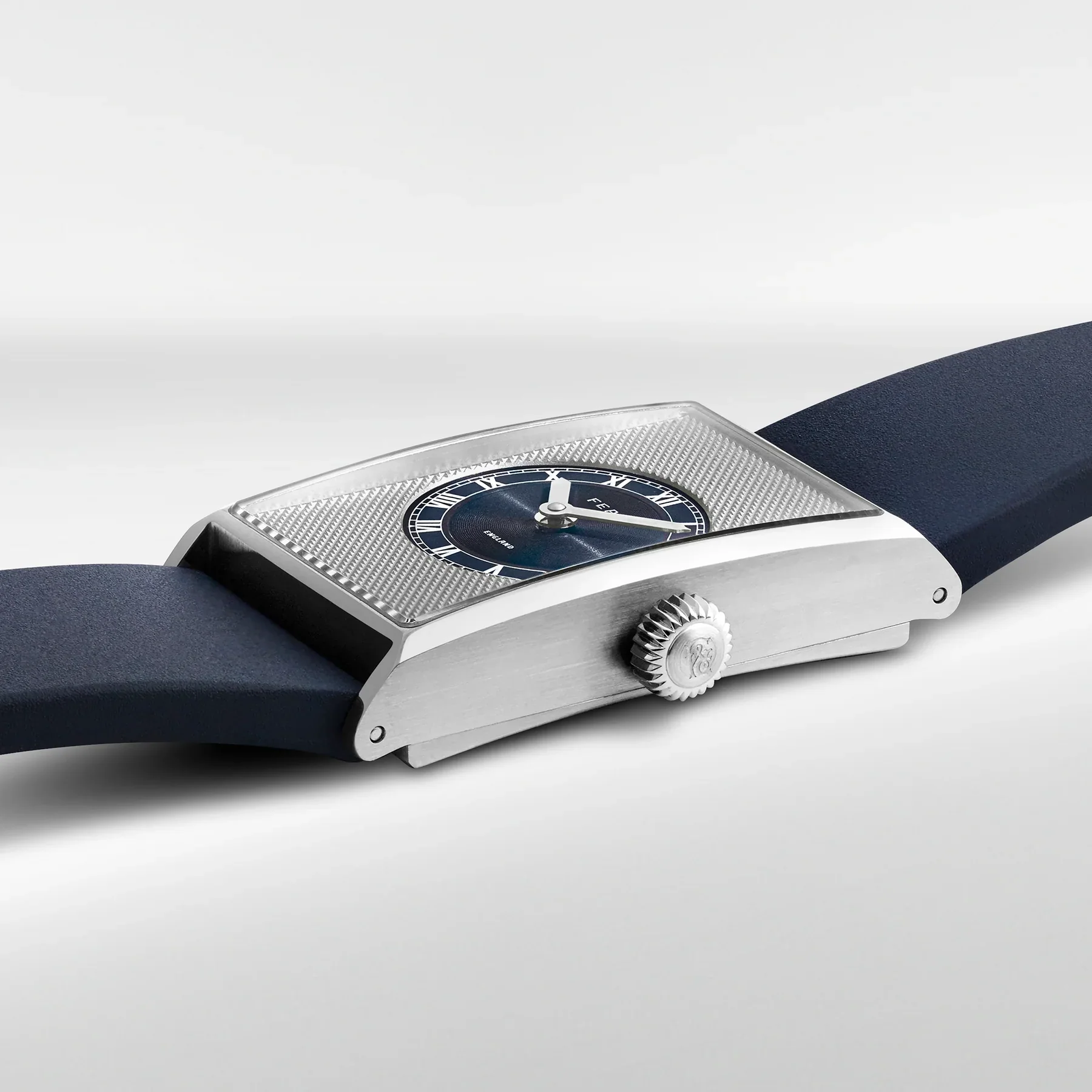 Fears Arnos Pewter Blue Watch - Image 7