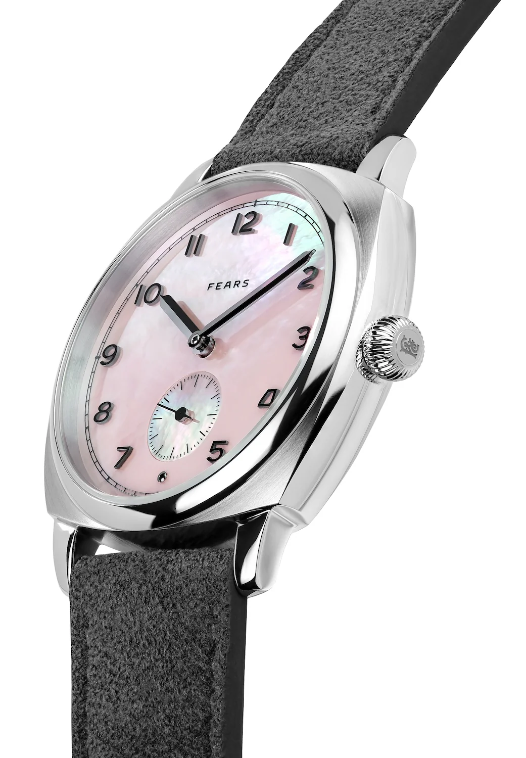 Fears Brunswick 38 Orchid Alcantara Watch - Image 2