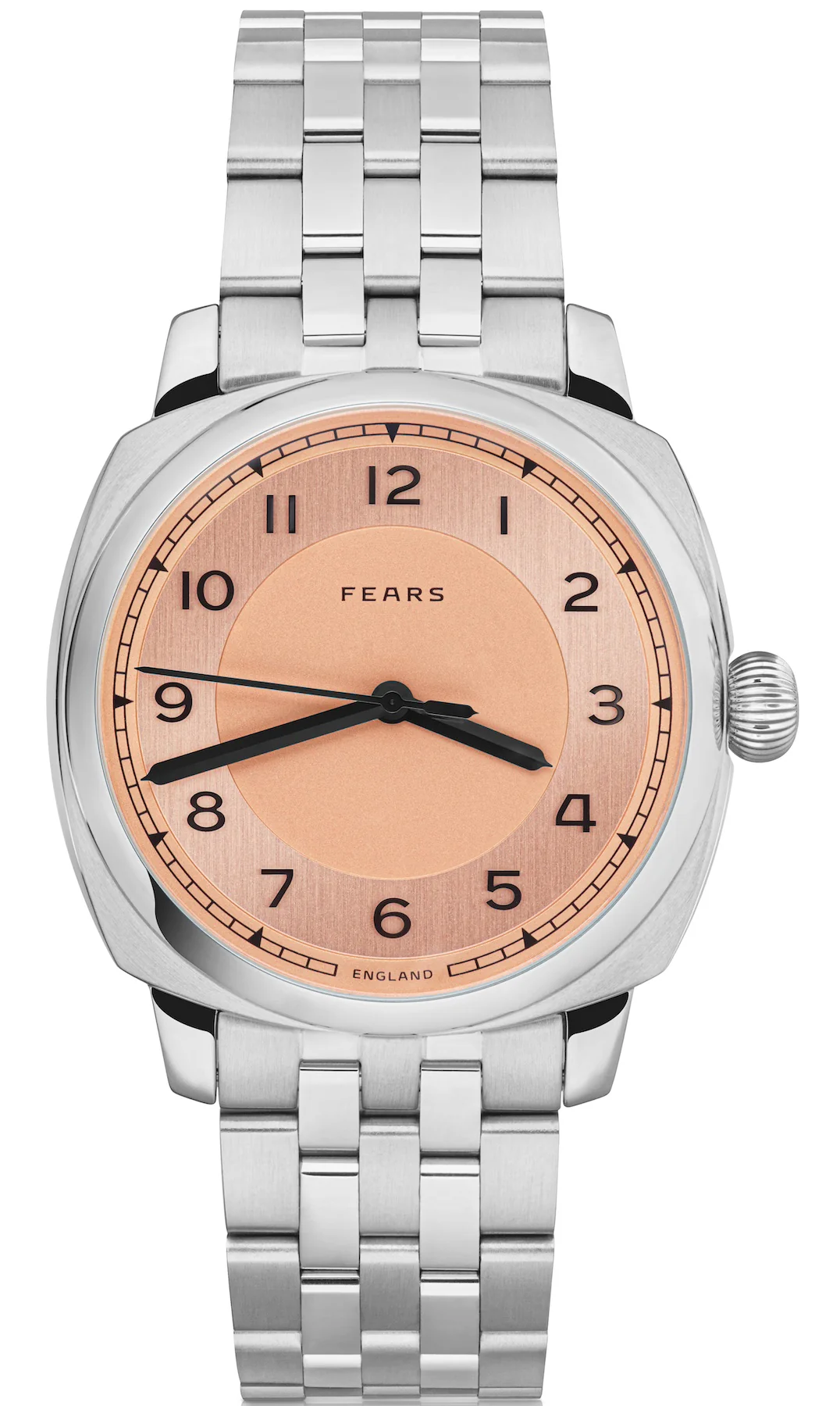 Fears Brunswick 40 Copper Salmon Bracelet Watch