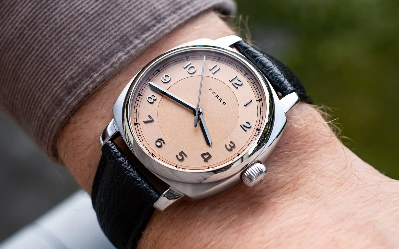 Fears Brunswick 40 Copper Salmon Watch - Image 2