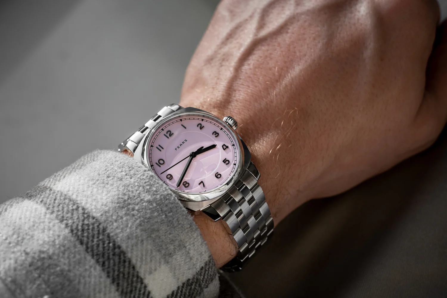 Fears Brunswick 40 Pink Bracelet Watch - Image 3