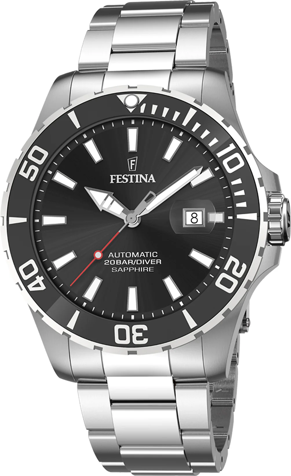 Festina Watch Automatic Diver Mens D