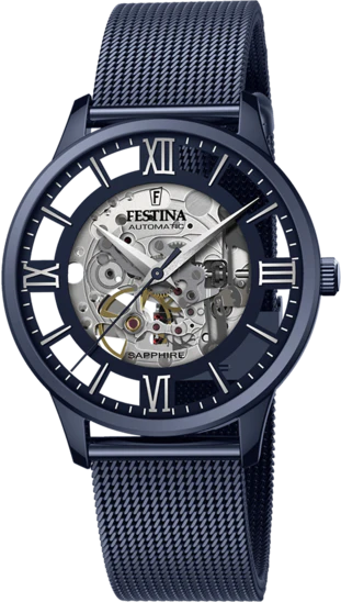 Festina Skeleton Mens Watch