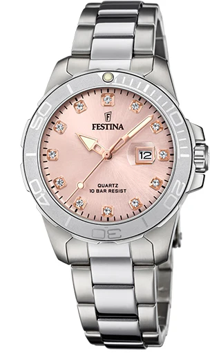 Festina Three Hands Date Ladies Watch