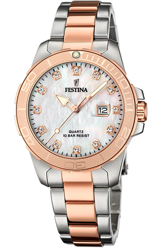 Festina Three Hands Date Ladies Watch