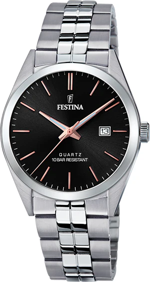 Festina Watch Three Hands Date Mens