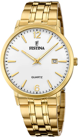Festina Two Hands Date Mens Watch