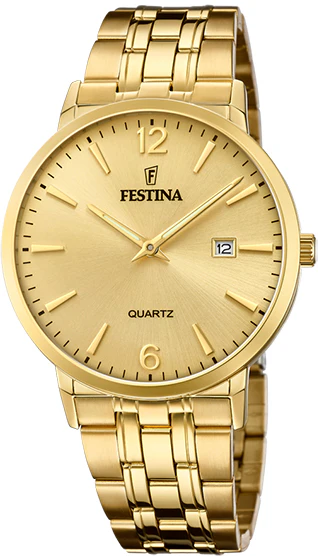 Festina Two Hands Date Mens Watch