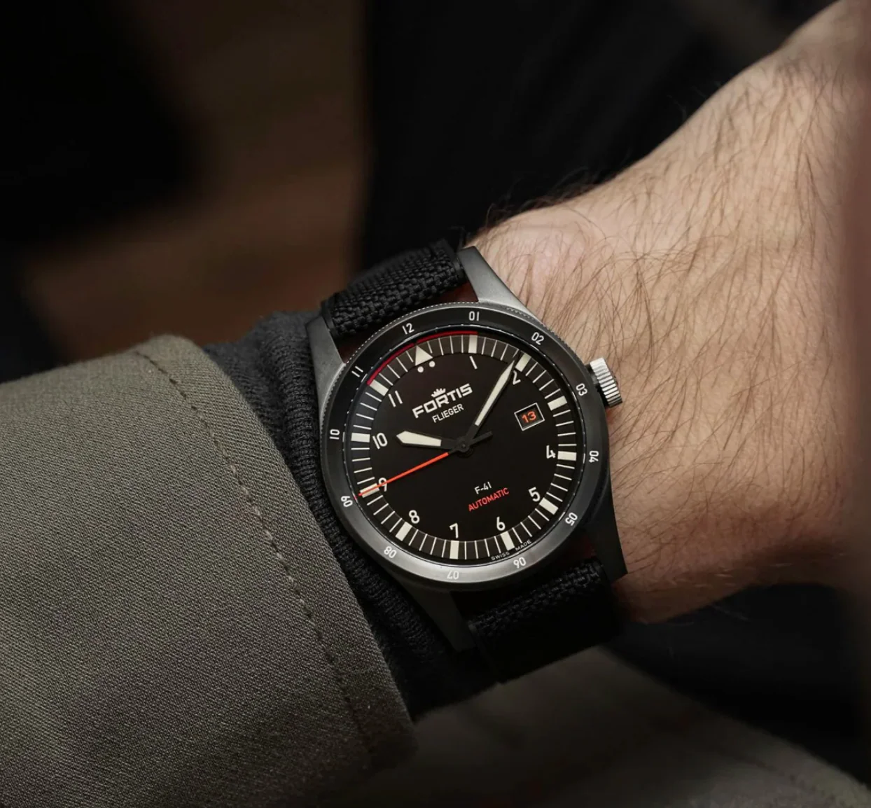 Fortis Flieger F-41 Mission Black Watch - Image 4
