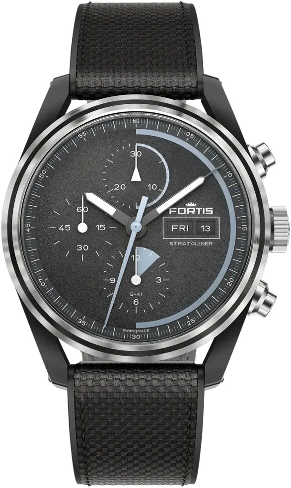 Fortis Stratoliner S-41 Gravity Black Watch