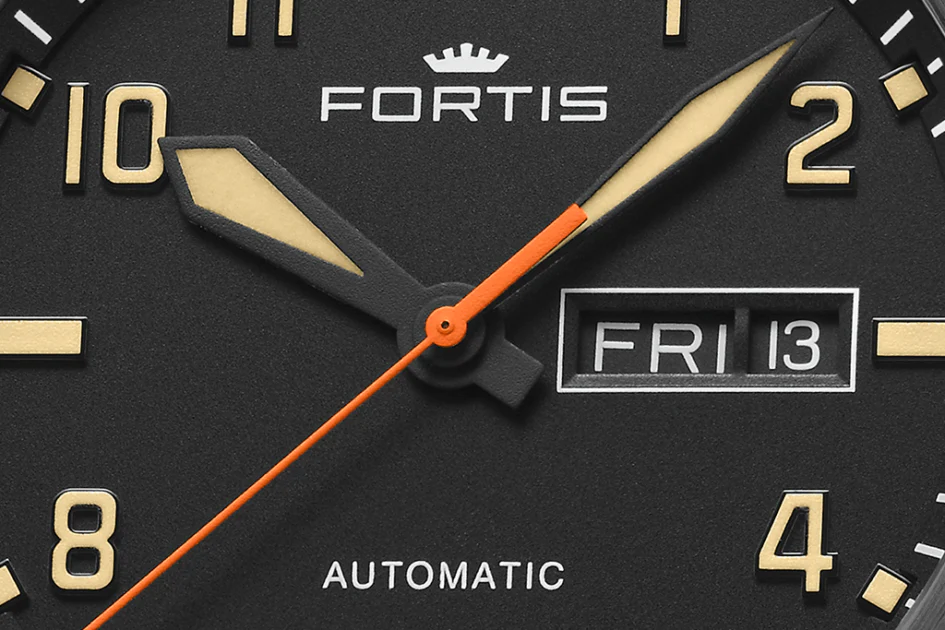 Fortis Watch Aeromaster Old Radium Day Date D - Image 7