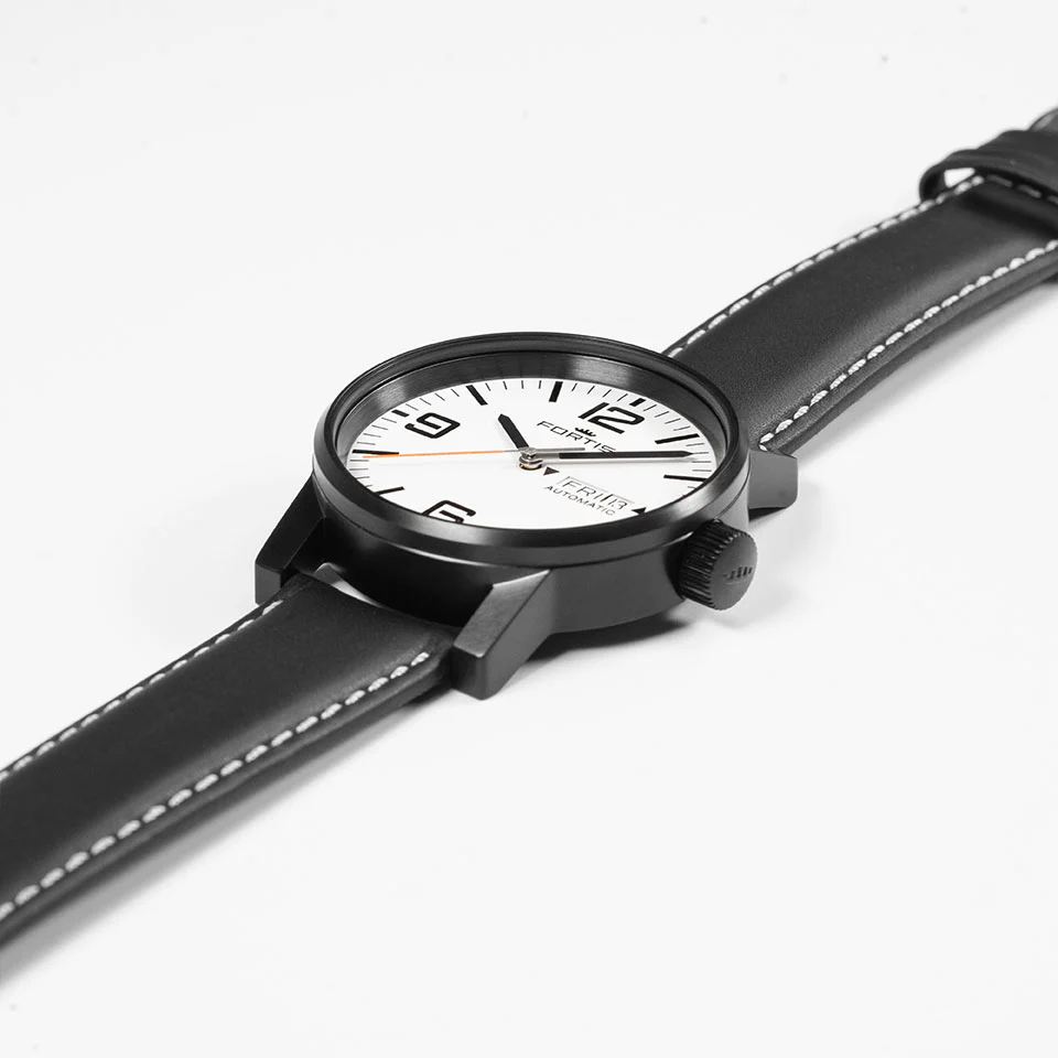 Fortis Watch Cosmonautis Spacematic Stealth White - Image 4