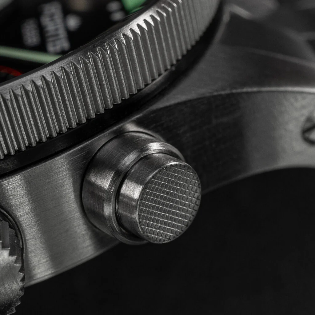 Fortis Flieger F-43 Bicompax On Aviator Strap Watch - Image 3