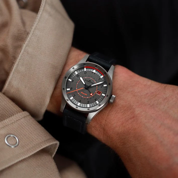 Fortis Flieger F-43 Triple-GMT Titanium Watch - Image 2